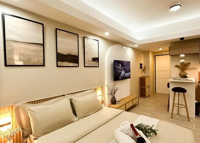 Exquisite Japandi 2 & Mediterranean Breeze At Venice W Grand Canal View! * Manila